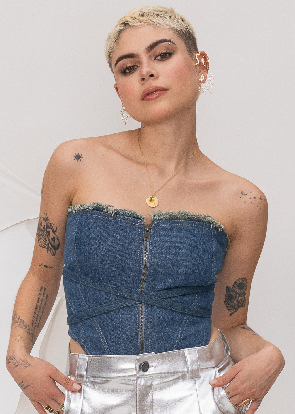 QUANTUM CORSET DENIM